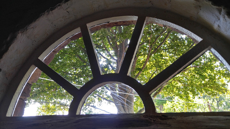 Recurring window motif at Monticello