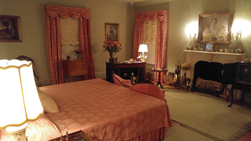 The Eisenhower bedroom