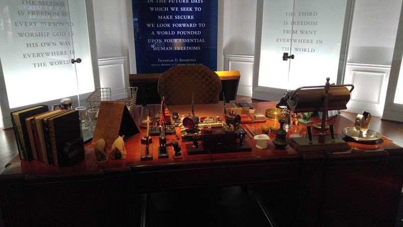 FDR's desk from the White House