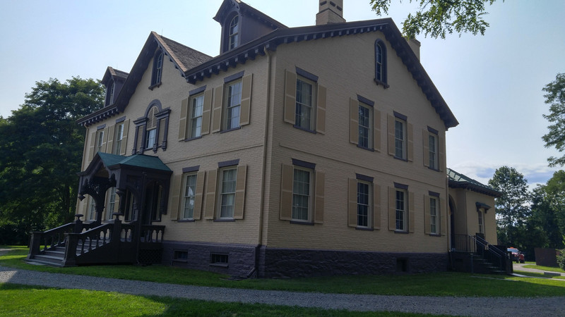Lindenwald, home of Martin van Buren in Kinderhook, NY