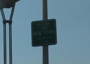 only one new state today - NY