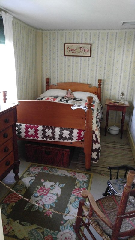 Bedroom where Calvin Coolidge was born