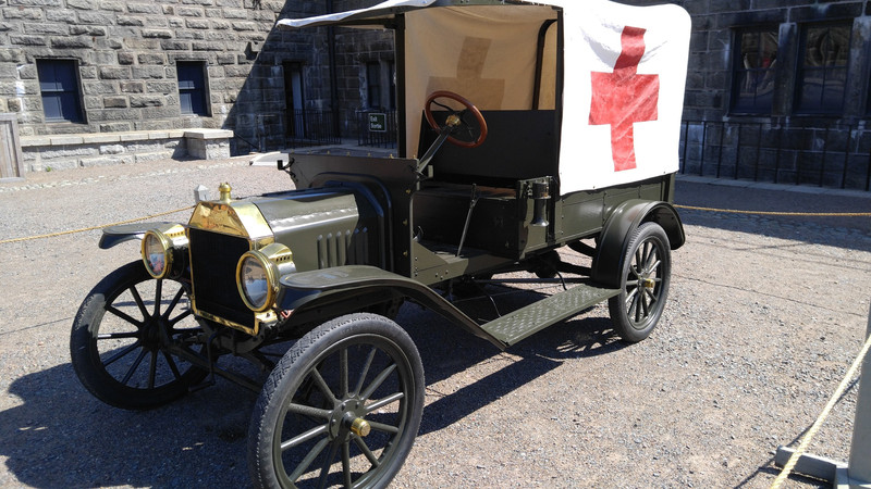 Red Cross vehicle from WWI