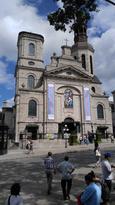 Big church in Quebec City