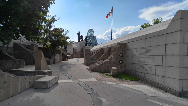 Ottawa's monument to the peacekeepers
