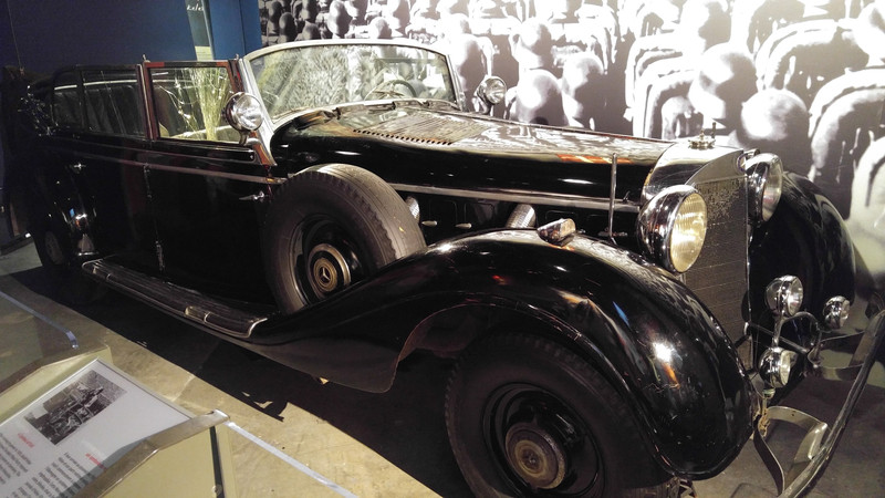 One of Hitler's touring Mercedes