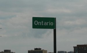 I'm in Ontario now - forgot to add this yesterday
