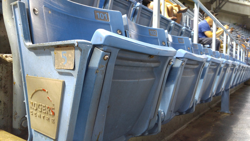 seats for the Toronto Blue Jays game
