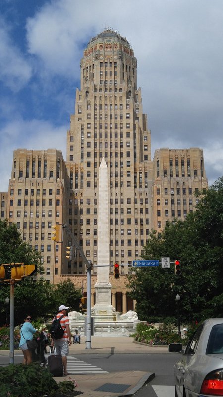 Buffalo City Hall - massive art deco building