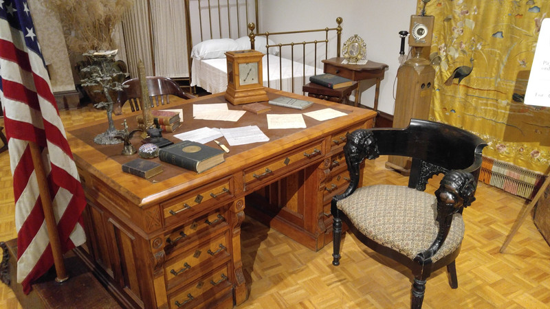 William McKinley's desk and office stuff