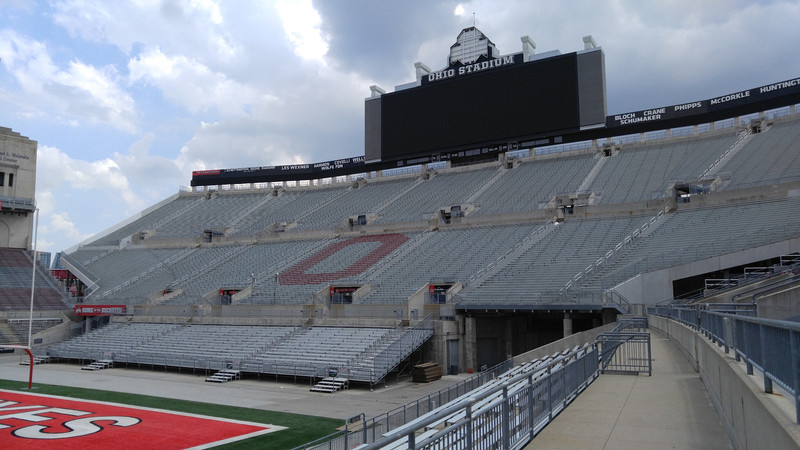 Ohio Stadium at Ohio State University