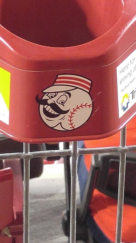 Mr. Redlegs - possibly the creepiest mascot in the MLB