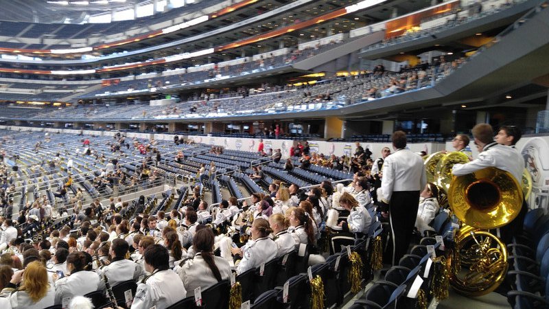 WMU Band at the Cotton Bowl