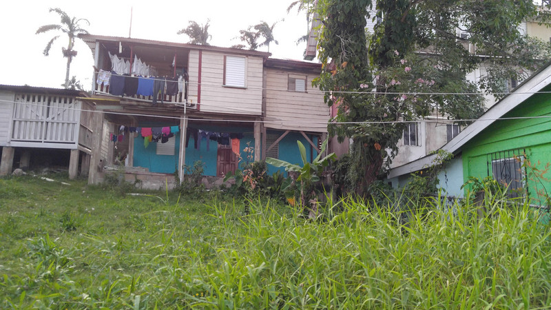 Typical houses in San Ignacio