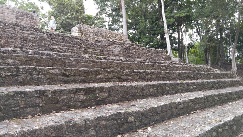 steps are plentiful at Maya sites