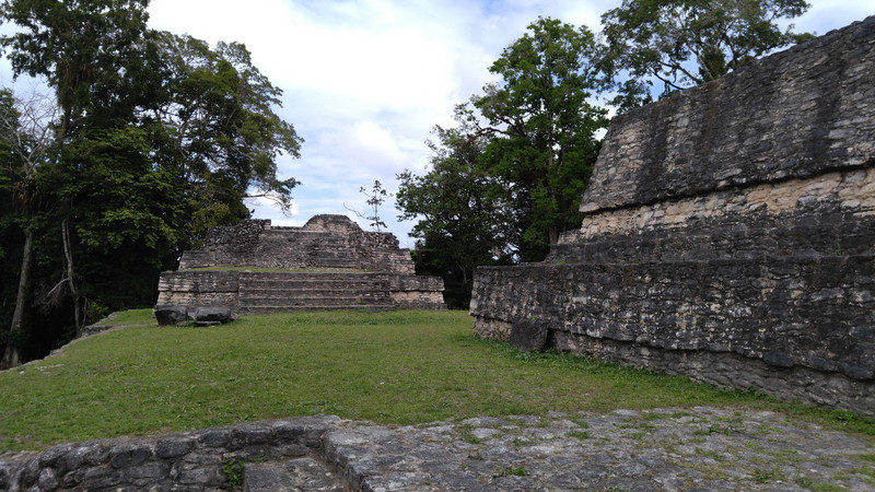 Most Maya pyramids are terraced