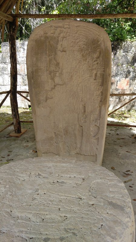 Cool stela at Tikal