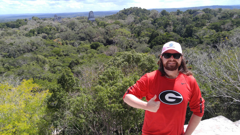 The Star Wars view at Tikal