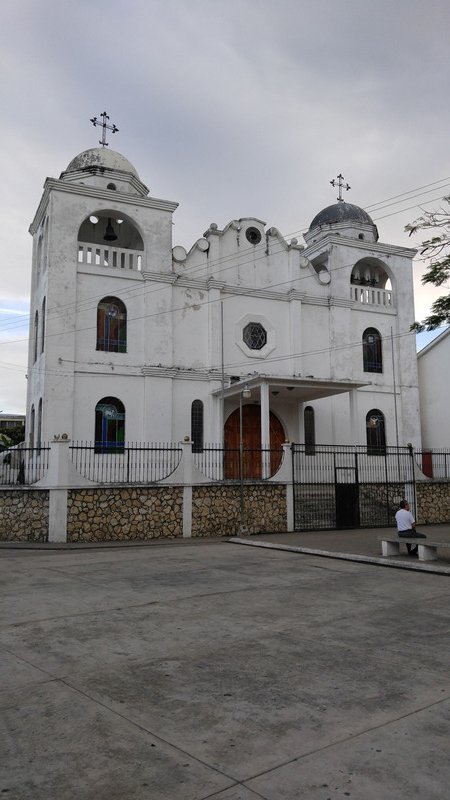 The church in Flores
