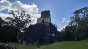 The temple across from the famous one, where you can climb to get good panoramas
