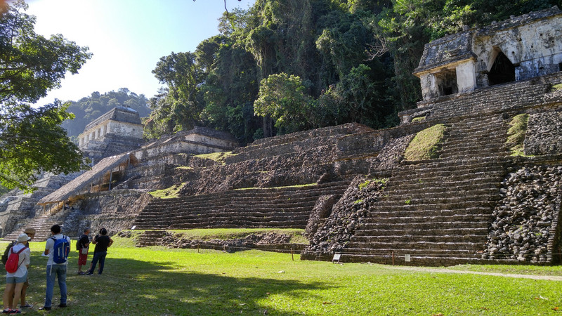 The first view of Palenque - stunning