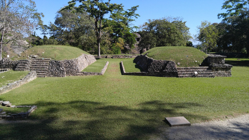 Ball court at Palenque