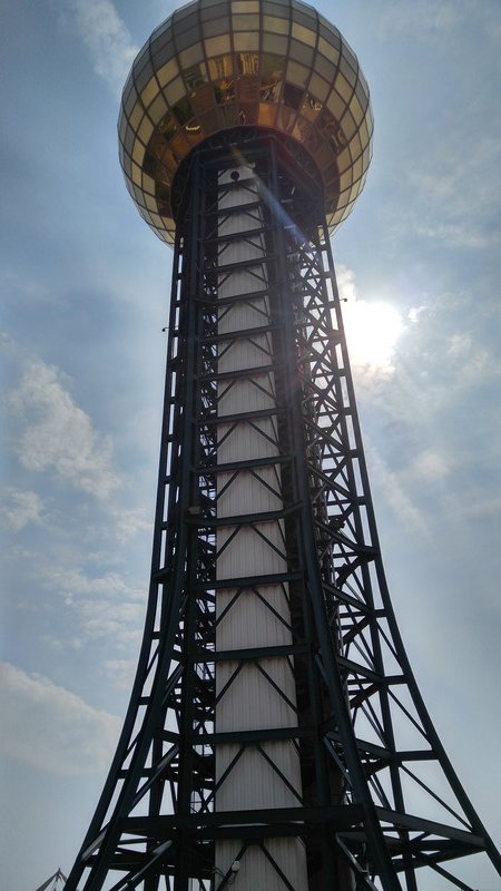 The Sunsphere in Knoxville