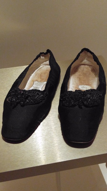 Queen Victoria's shoes at the Bata Shoe Museum