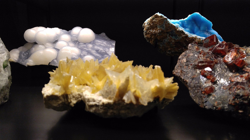 Exciting minerals at the Museum of Nature