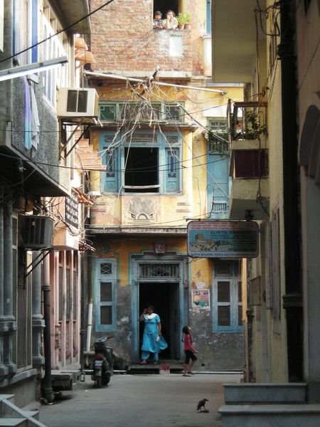 A backstreet in Amritsar