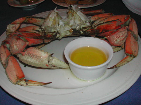 Monterey's crab dining