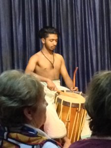 Kathakali drummer