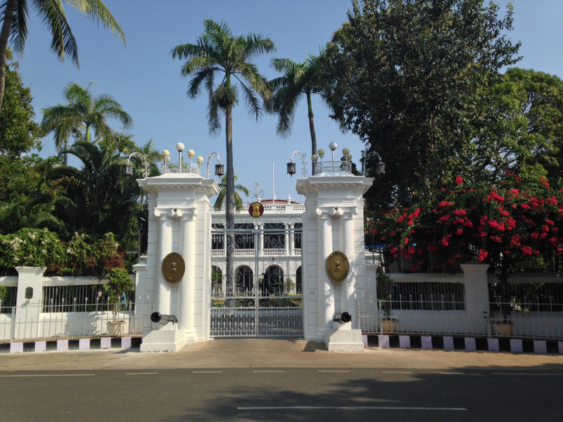 Previously the French Embassy, now Indian