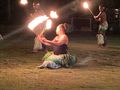 Polynesian fire dance