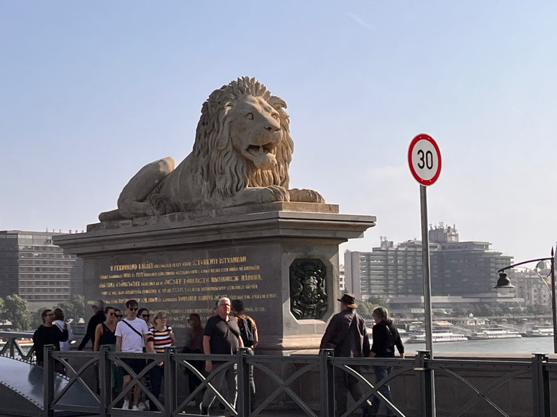 Lions of the Chain Bridge