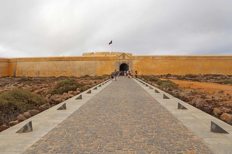 entrance gate of fortress