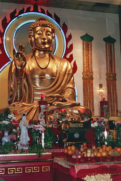 Mahayana Temple in Chinatown