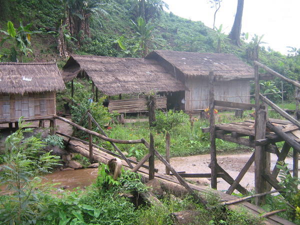 our home in the hill tribe village