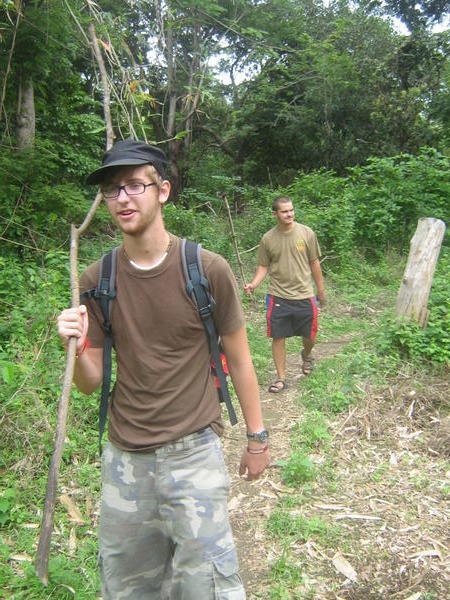 james and nick tackle the wilderness...
