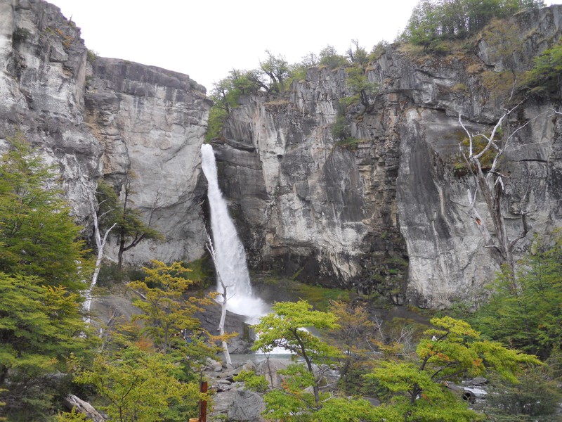 The waterfall, Churrillo Salto, near El Chalten
