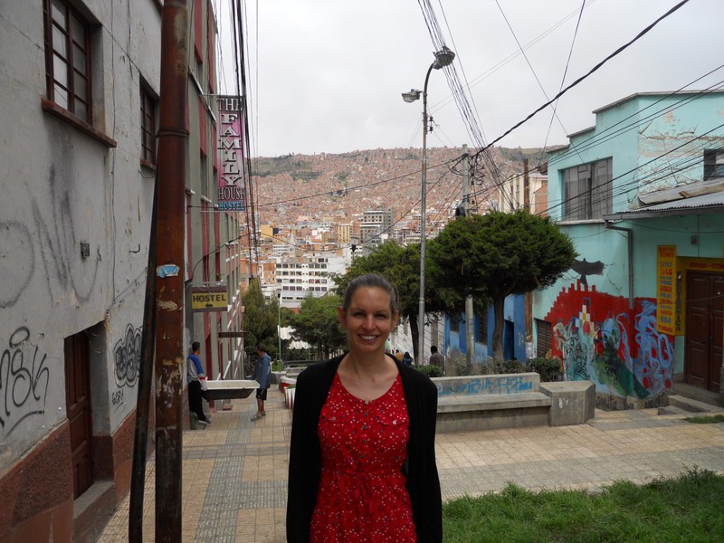 Walking the streets of La Paz