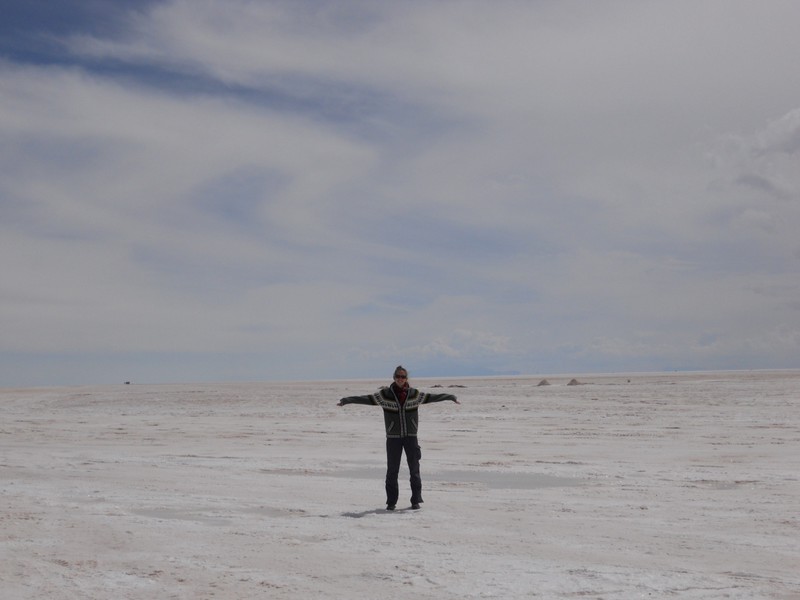 The edges of the salt flat were okay, but not a patch on the interior.