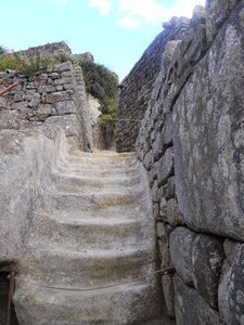 Steps made from one big stone!