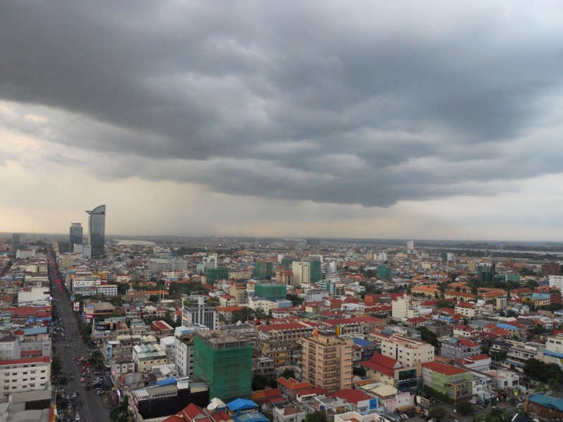 View from the Skybar, Phnom Penh