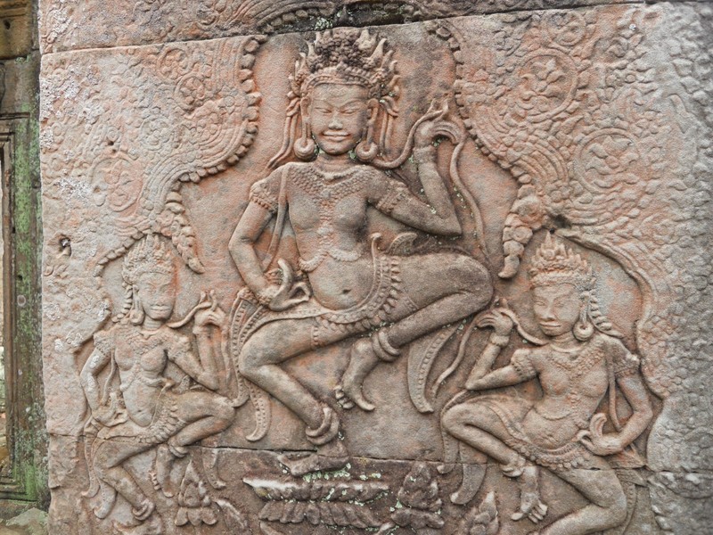 Some carvings at Bayon Temple