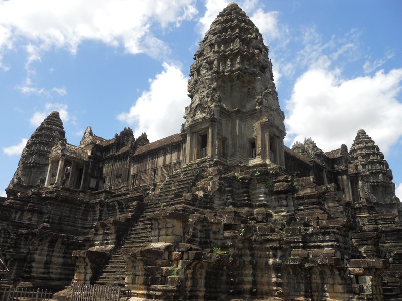 The central part of Angkor Wat