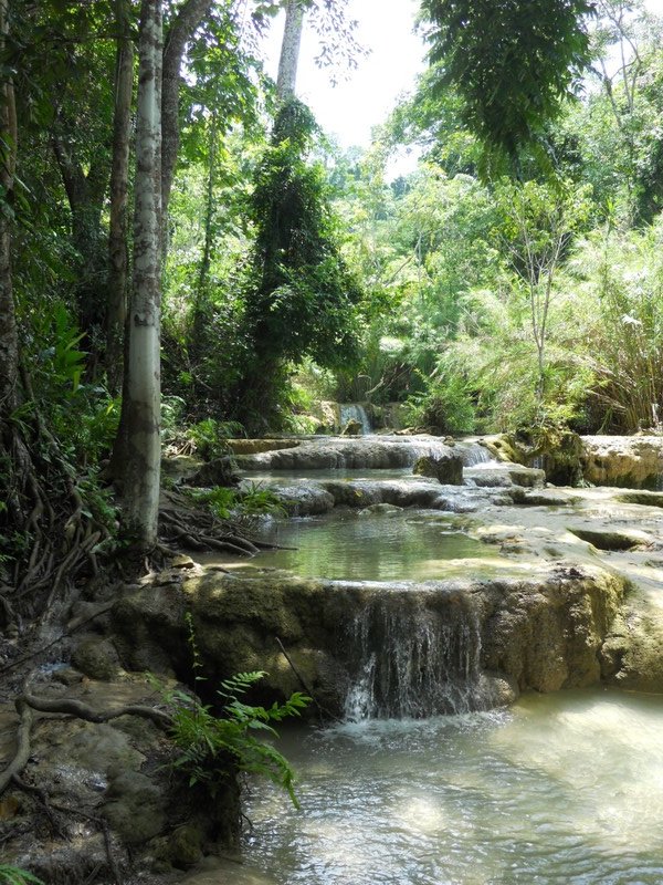 Another part of Kuang Si falls