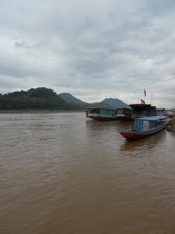 Boats in the Mekong
