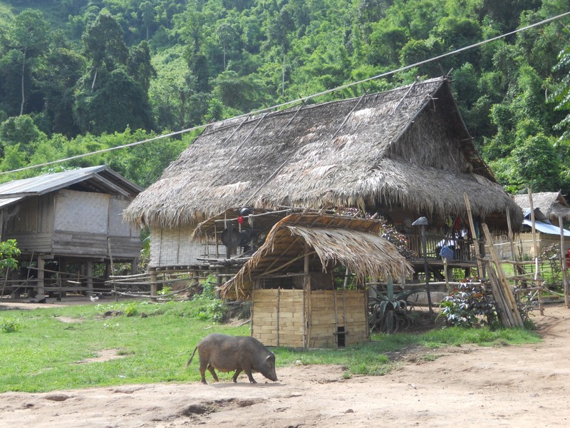 Khmu village, day 1