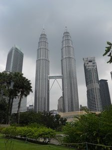 Kuala Lumpur's iconic Petronas Towers
